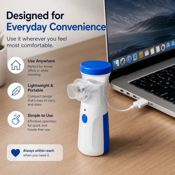 Portable Ultrasonic Mesh Nebulizer